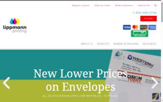 Lippmann Printing website