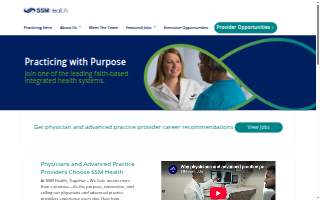 SSM Health Medical Group Pediatrics website