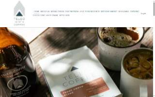 Teleo Coffee website