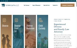 The Marks Law Firm, L.L.C. website