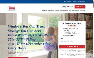 Universal Windows Direct of St Louis website