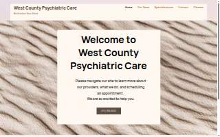 West County Psychiatric Care - Mehrzad Seraji, M.D. website