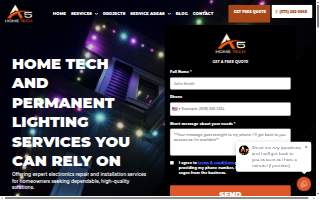 A5 Home Tech of Springfield website