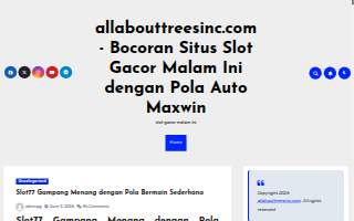 All About Trees website