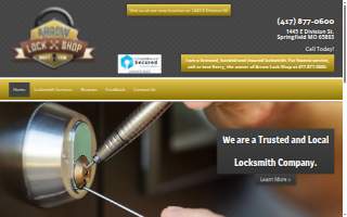 Arrow Lock Shop website