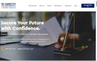 Assertion Law Firm LLC and 417 Business & Elder Law website