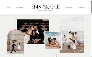 Erin Nicole Photography website