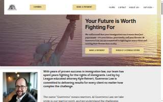 Guerreros Law website