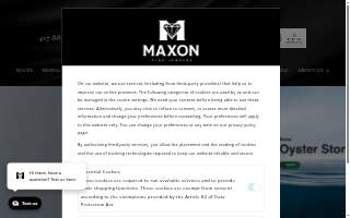 Maxon Fine Jewelry website