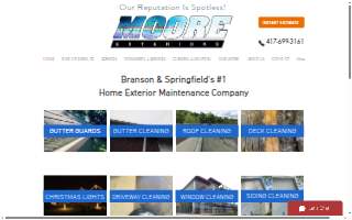 Moore Exteriors - Springfield website