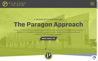 Paragon Architecture website