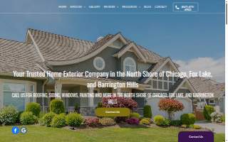 Superior Exteriors & Remodeling website