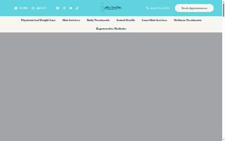 Alma Medspa & Weight Loss website