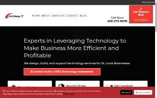 Archway IT Services website
