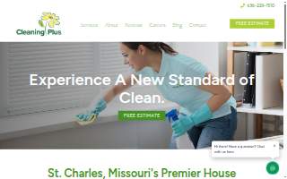Cleaning Plus website