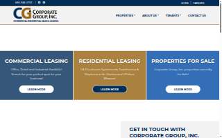 Corporate Group, Inc website