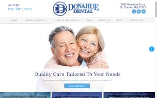Donahue Dental website
