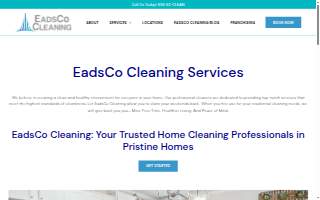 EadsCo Cleaning website