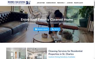 Home Cleaning Centers of America website