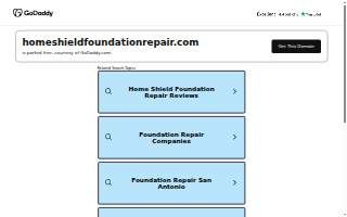 Home Shield Foundation Repair of St. Charles website