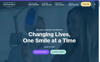 Humphrey Orthodontics of St. Charles website