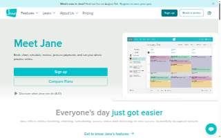 Jane's House of Well Being website
