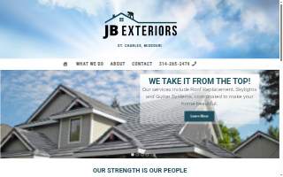 JB Exteriors, LLC website