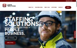 Labor Solutions LLC of St. Charles website