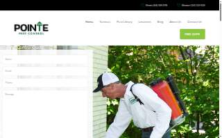 Pointe Pest Control of St. Charles website