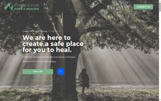 The Center for Hope and Healing Counseling website