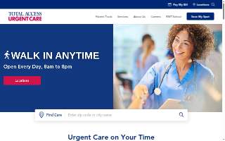 Total Access Urgent Care - Ballwin of Manchester website