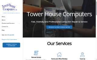 Tower House Computers LLC of St. Charles website