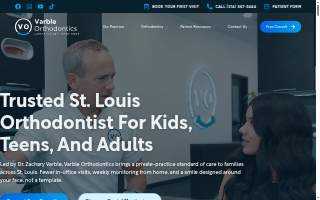 Varble Orthodontics - St. Peters of St. Charles website