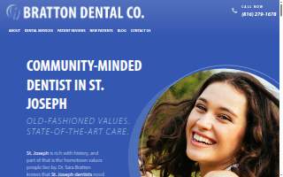 Bratton Dental Co. website