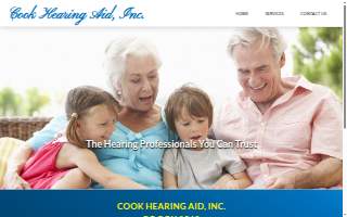 Cook Hearing Aid website