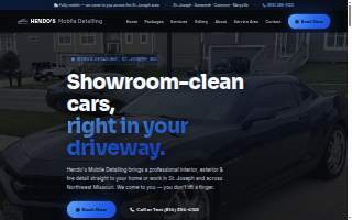 Hendo’s Mobile Detailing website
