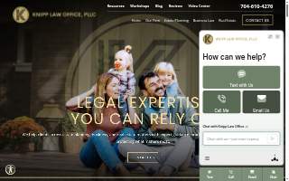Knipp Law website
