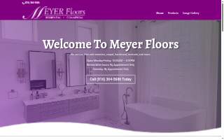 Meyer Floors website
