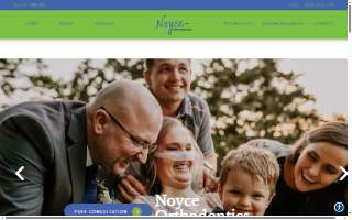 Noyce Orthodontics website