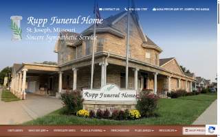 Rupp Funeral Home website