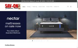 Sav-On Furniture Mart website