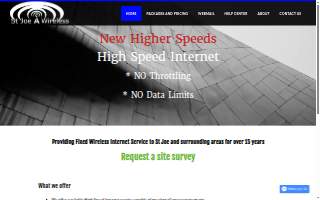 St Joe Wireless website
