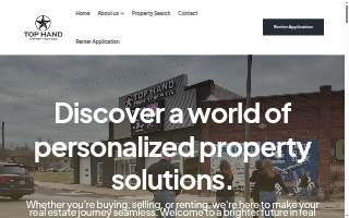 Top Hand Property Services website