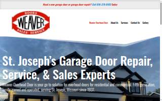 Weaver Overhead Door website