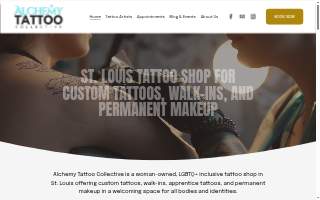 Alchemy Tattoo Collective - Central West End website