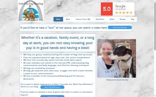Arch City Dog Boarding of St. Louis website