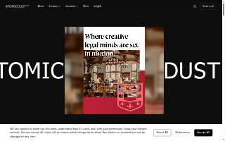 Atomicdust website