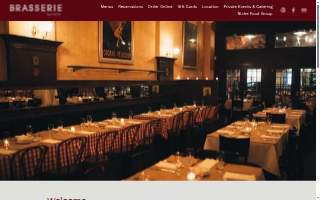 Brasserie by Niche website
