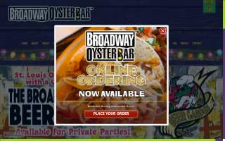 Broadway Oyster Bar website