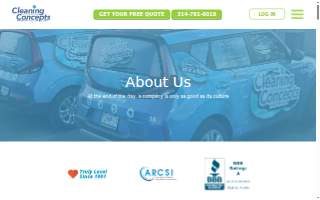 Cleaning Concepts of St Louis website